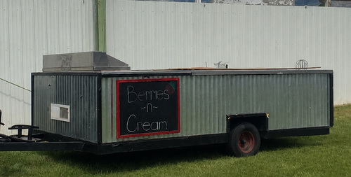 The original Berries n Cream food trailer